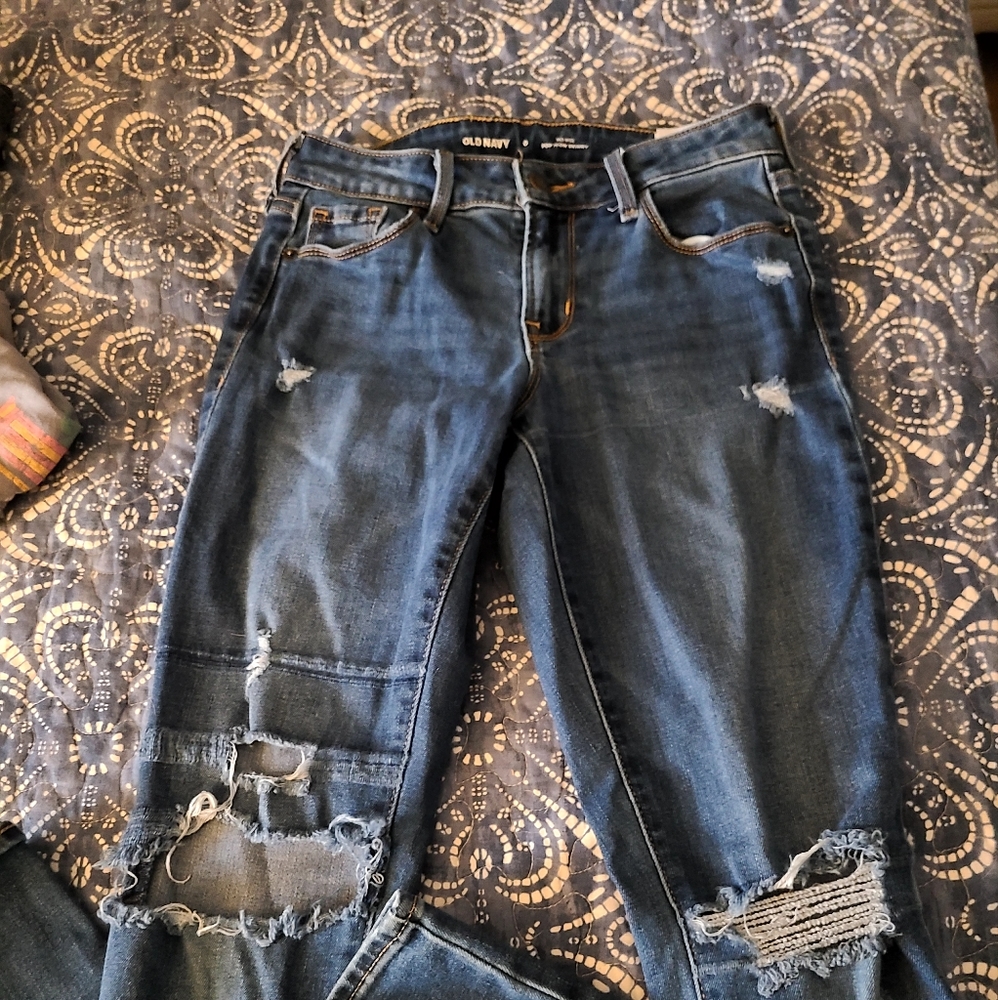 Distressed Jeans